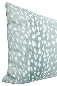 THE XL LUMBAR :: ANTELOPE LINEN PRINT // SPA BLUE
