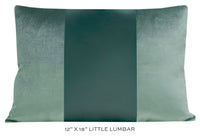 PANEL MONOCHROMATIC :: FAUX SILK VELVET // TURKISH BLUE