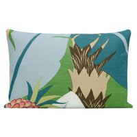 FINAL SALE :  12" X 18" ANANAS // PEACOCK PILLOW COVER