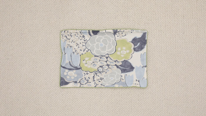 15" X 22" THIBAUT LAURA // CITRUS AND BLUE | SPRING SALE