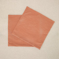 PAIR OF 26" STRIE VELVET // BLUSH