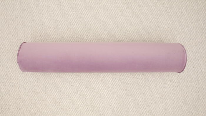 9" X 48" BOLSTER : MELROSE VELVET // LAVENDER | SUMMER SALE