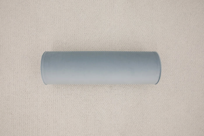 9" X 30" BOLSTER : MELROSE VELVET // CERULEAN BLUE  | SUMMER SALE