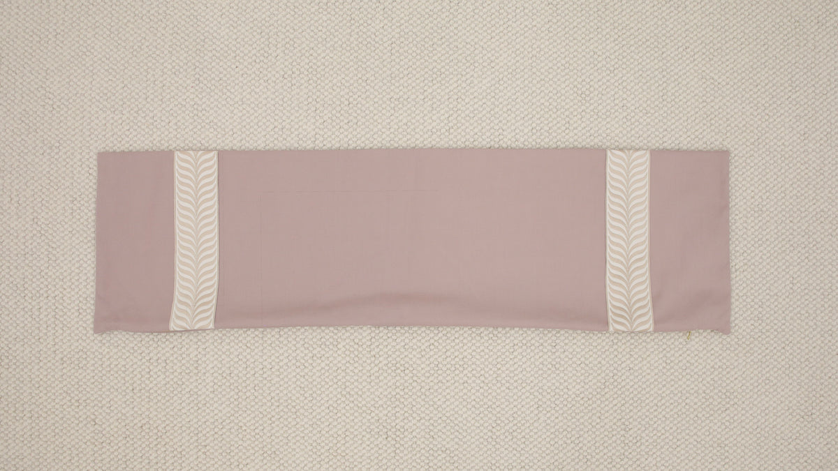 14" X 48" CLASSIC LINEN // LILAC + TRELLIS TRIM // NATURAL | SUMMER SALE