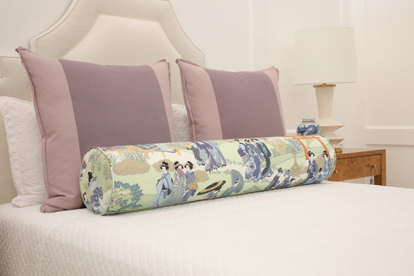 PAIR OF 26" COUPLET : CLASSIC LINEN // LILAC