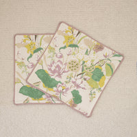 PAIR OF 22" WATERLILY // LILAC + LILAC REVERSE & BUTTERFLY FLANGE