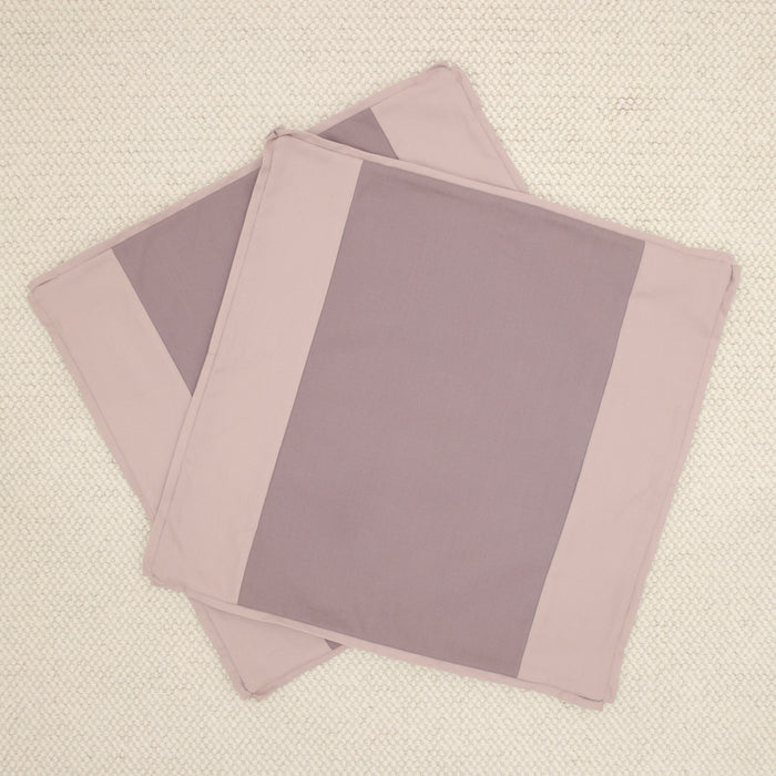 PAIR OF 26" COUPLET : CLASSIC LINEN // LILAC
