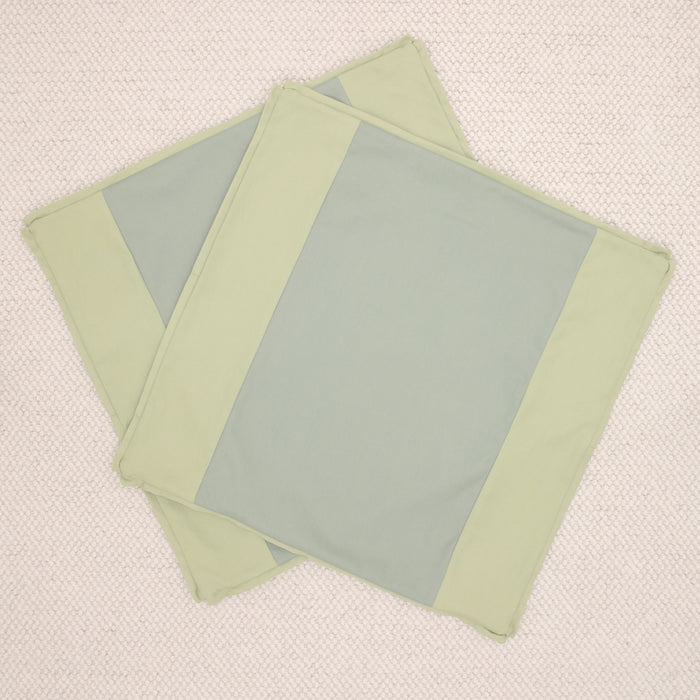 PAIR OF 26" COUPLET : CLASSIC LINEN // CELADON