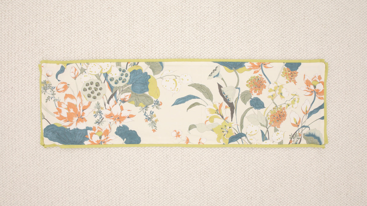 14" X 48" WATERLILY // CHARTREUSE + CHARTREUSE REVERSE & BUTTERFLY FLANGE [SPRING SALE]