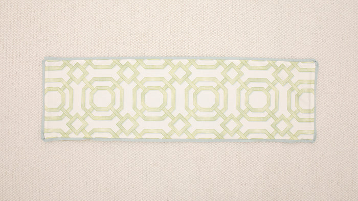 14" X 48" LATTICE // CELADON + MINERAL REVERSE & BUTTERFLY FLANGE  [SPRING SALE]