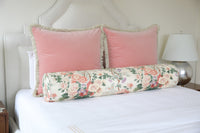 PAIR OF 26" SIGNATURE VELVET // BLUSH + FRINGE