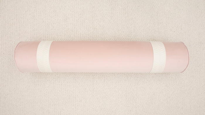 9" X 48" BOLSTER : MELROSE VELVET // BALLET + TRELLIS TRIM // BONE [SPRING SALE]