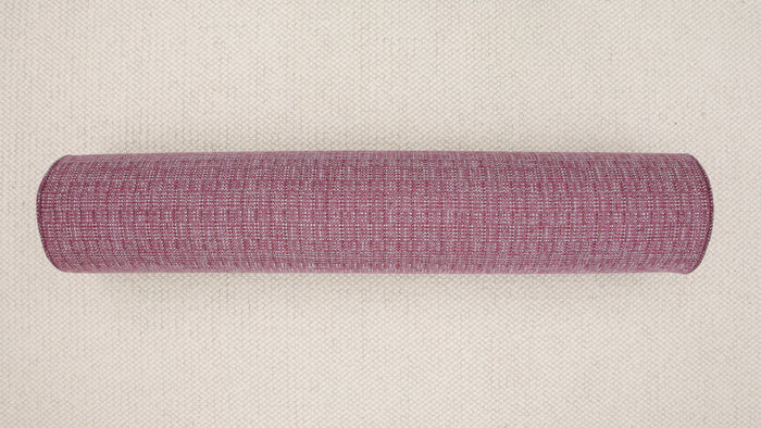 9" X 48" BOLSTER : HEPBURN TWEED // ORCHID [SPRING SALE]