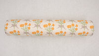 9" X 48" BOLSTER : MARY // CITRUS ORANGE | LULIE WALLACE [SPRING SALE]