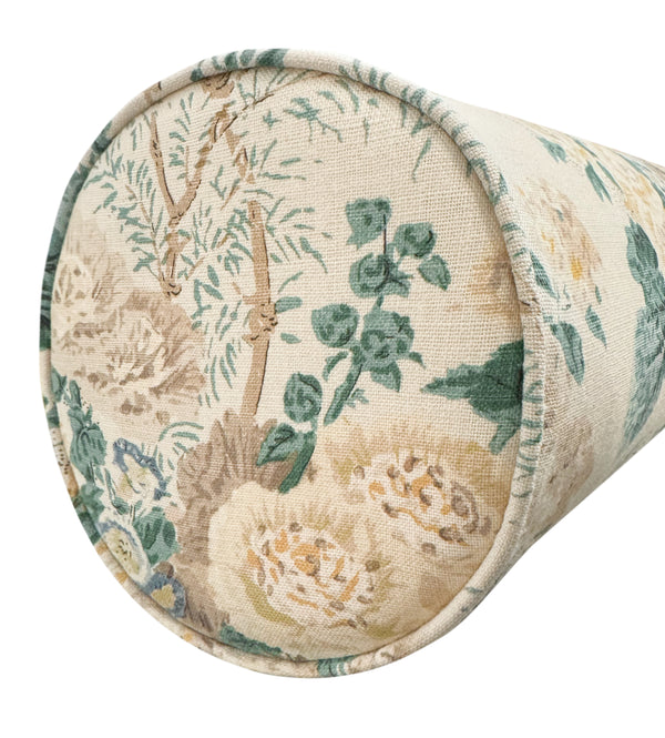 THE BOLSTER :: ALTHEA LINEN PRINT // CITRON | LEE JOFA