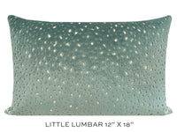 ANTELOPE CUT VELVET // TURKISH BLUE