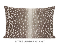 ANTELOPE LINEN PRINT // MOCHA