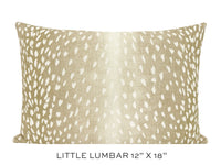 ANTELOPE LINEN PRINT // NATURAL