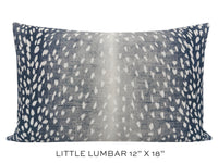 ANTELOPE LINEN PRINT // NAVY BLUE