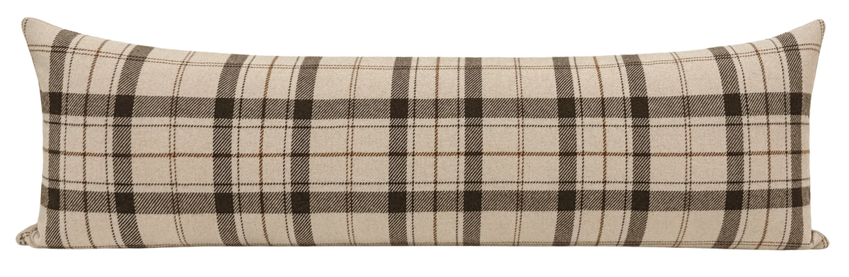 THE XL LUMBAR :: BERKSHIRE PLAID // SABLE