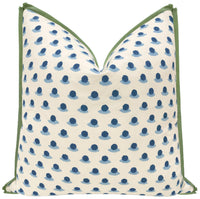 BERRY HAND BLOCK PRINT // INDIGO & SKY | SCHUMACHER