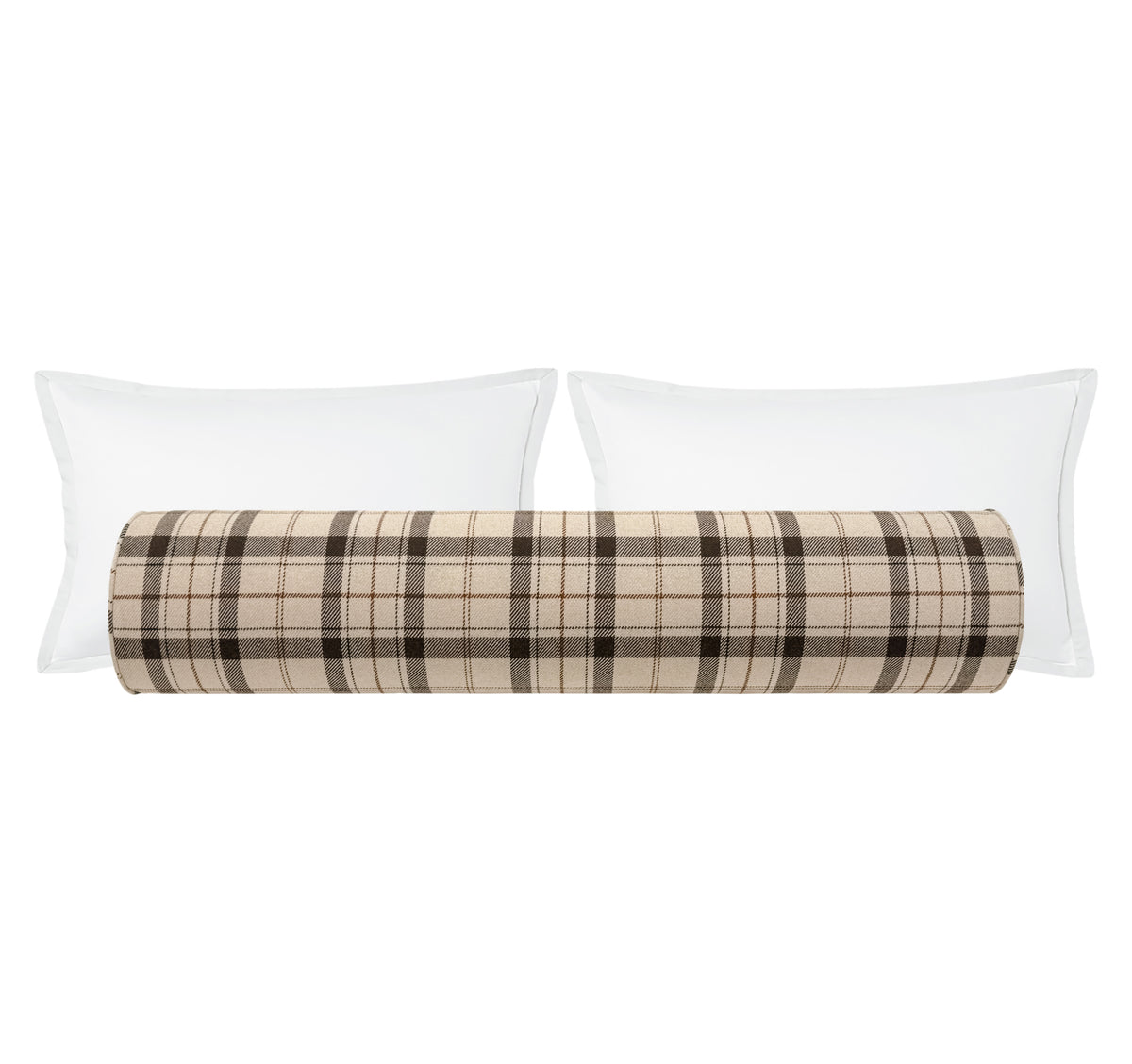 THE BOLSTER :: BERKSHIRE PLAID // SABLE
