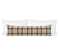 THE XL LUMBAR :: BERKSHIRE PLAID // SABLE