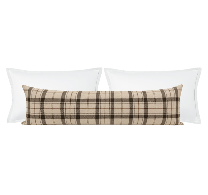 THE XL LUMBAR :: BERKSHIRE PLAID // SABLE