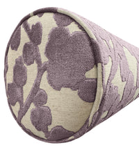 THE BOLSTER :: BLOSSOM CUT VELVET // SMOKEY AMETHYST