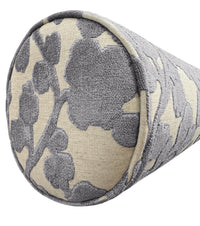 THE BOLSTER :: BLOSSOM CUT VELVET // CHROME