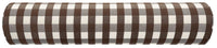 THE BOLSTER :: CHARLESTON CHECK // CHOCOLATE