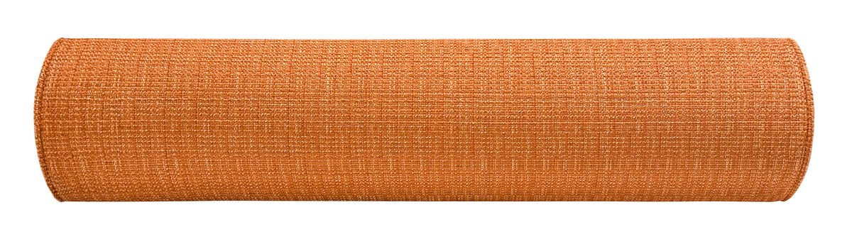 THE BOLSTER :: HEPBURN TWEED // TANGERINE