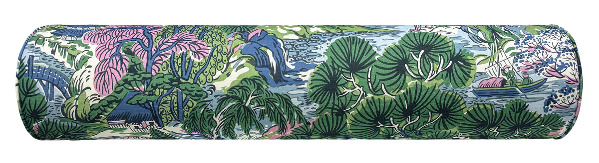 THE BOLSTER :: PAGODA TREES // LAVENDER AND BLUE | THIBAUT