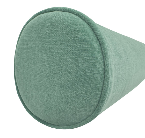 THE BOLSTER :: SIGNATURE CHENILLE // SPA BLUE