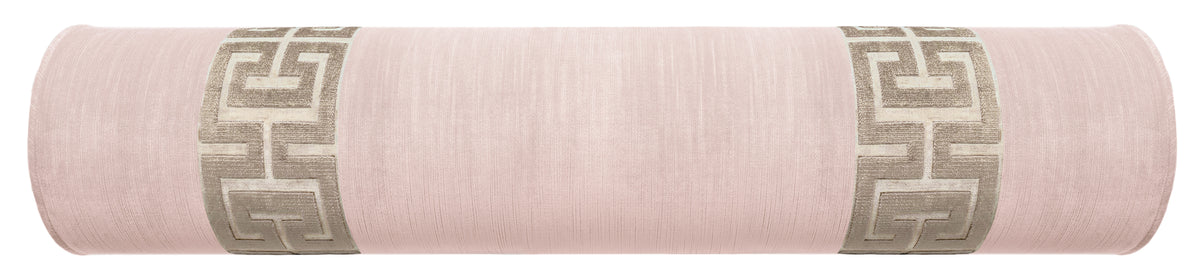 THE BOLSTER :: STRIE VELVET // BALLET + GREEK TRIM