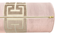 THE BOLSTER :: STRIE VELVET // BALLET + GREEK TRIM