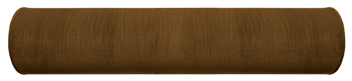 THE BOLSTER :: STRIE VELVET // CHESTNUT