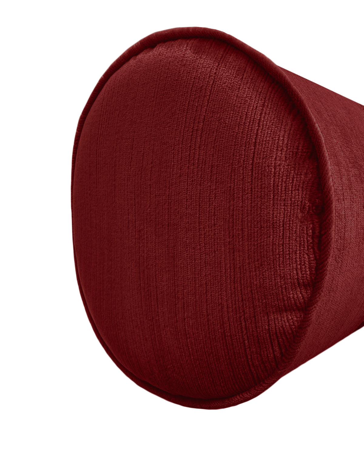 THE BOLSTER :: STRIE VELVET // CURRANT