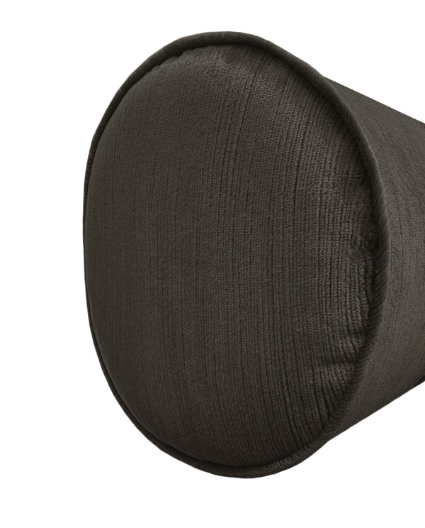 THE BOLSTER :: STRIE VELVET // GRAPHITE