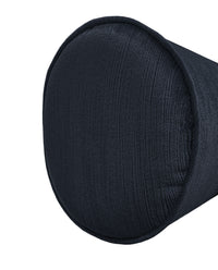 THE BOLSTER :: STRIE VELVET // NAVY BLUE