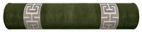 THE BOLSTER :: STRIE VELVET // OLIVE + GREEK TRIM