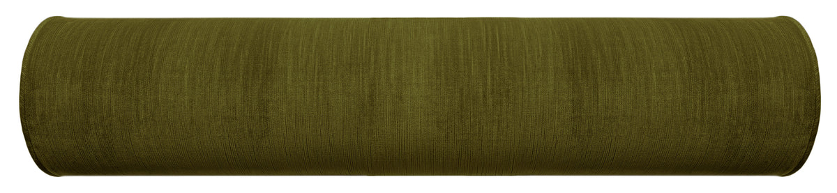 THE BOLSTER :: STRIE VELVET // PERIDOT