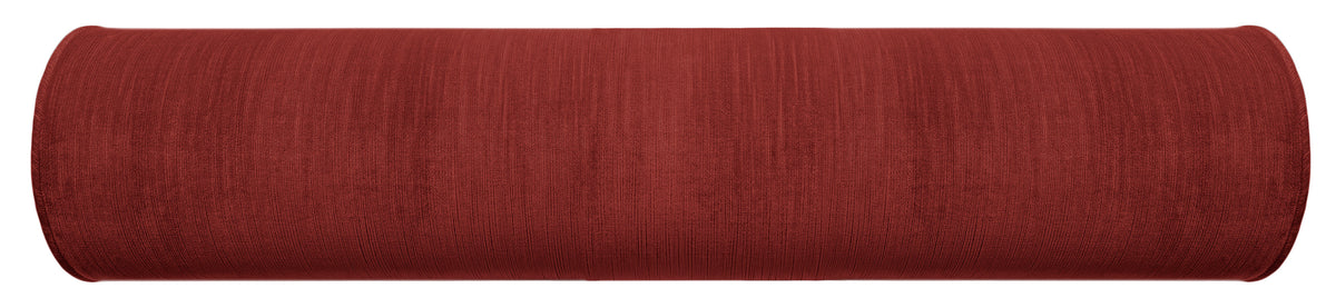 THE BOLSTER :: STRIE VELVET // RHUBARB