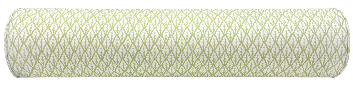 THE BOLSTER :: VERBENA PRINT // CELADON