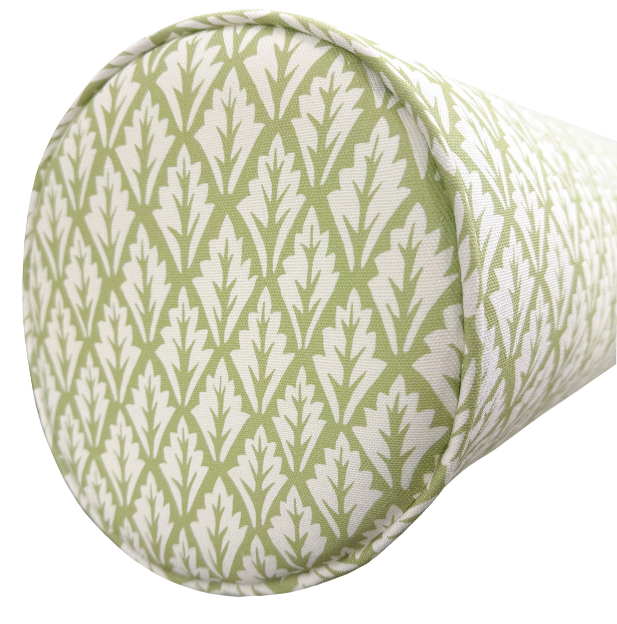 THE BOLSTER :: VERBENA PRINT // CELADON