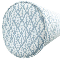 THE BOLSTER :: VERBENA PRINT // HYDRANGEA BLUE