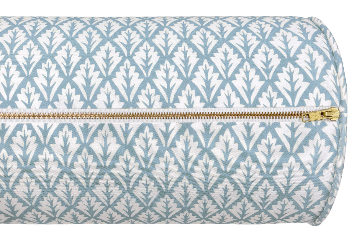 THE BOLSTER :: VERBENA PRINT // HYDRANGEA BLUE