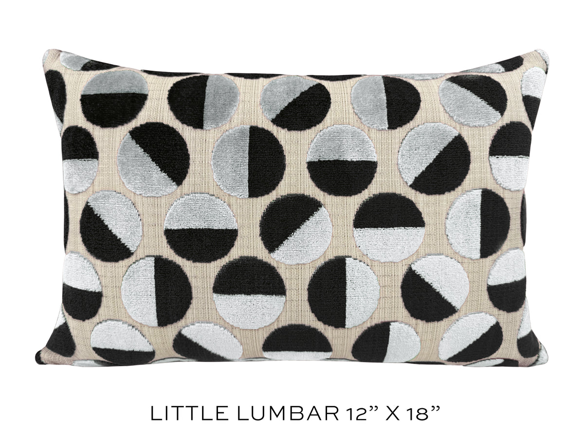 BROOKLYN CUT VELVET // EBONY