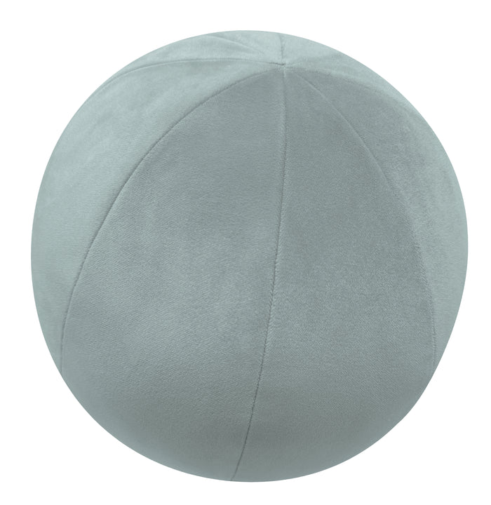 THE STANDARD BALL PILLOW :: MELROSE VELVET // CERULEAN BLUE