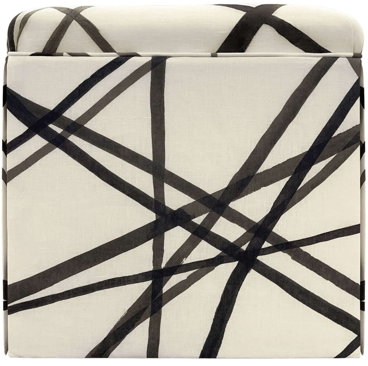 THE SKIRTED OTTOMAN :: CHANNELS | BRUNSCHWIG & FILS